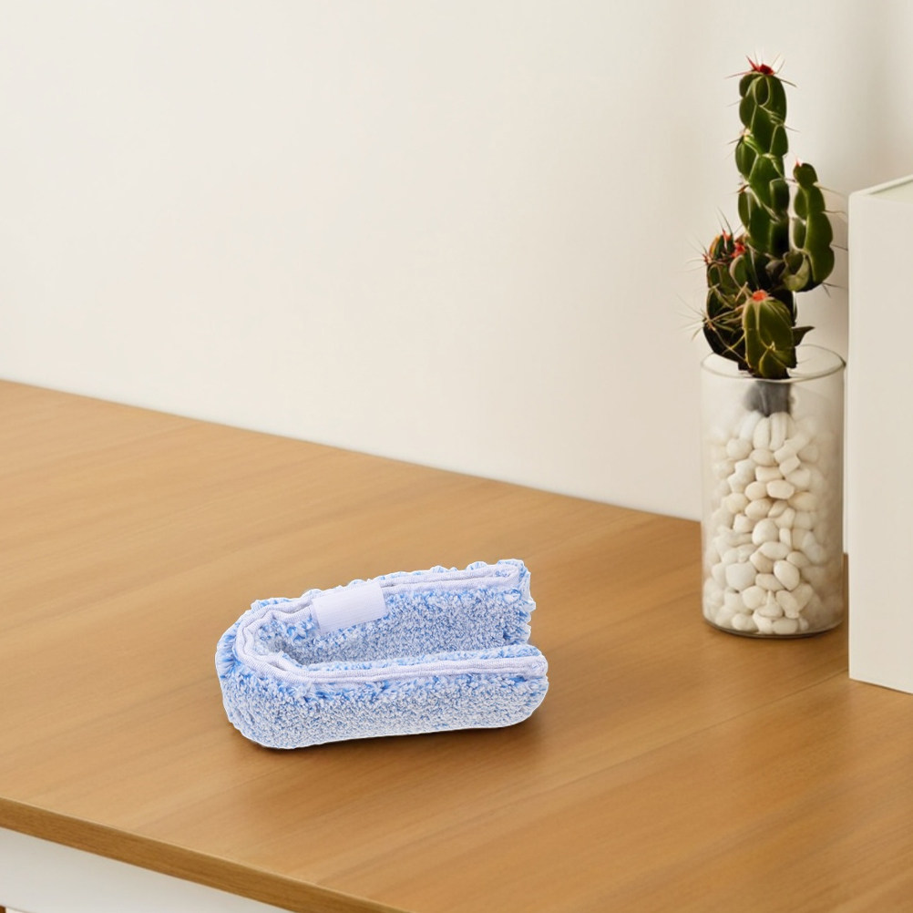 Glass Cleaner Streak - 2 almohadillas de tela lavables de