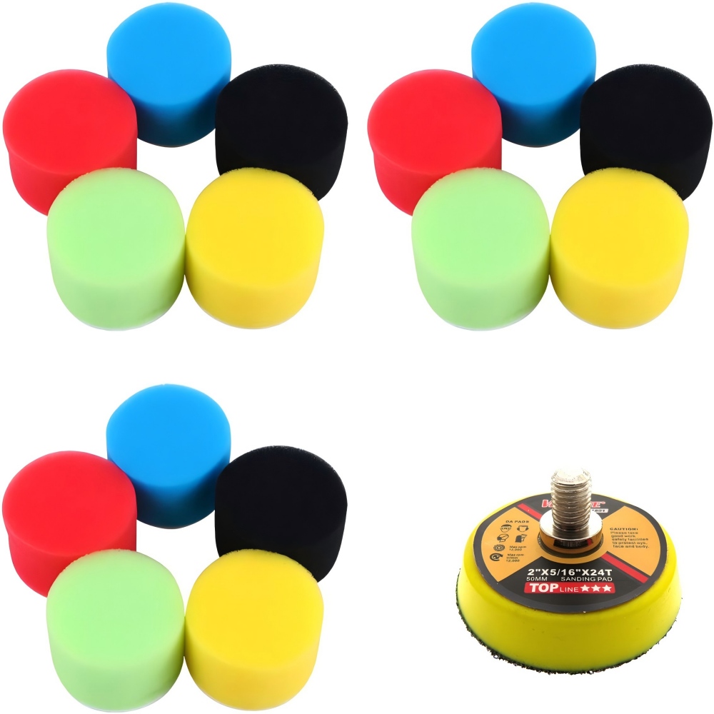 Polish Pad Set Buffer - Kit de disco de pulido Doam