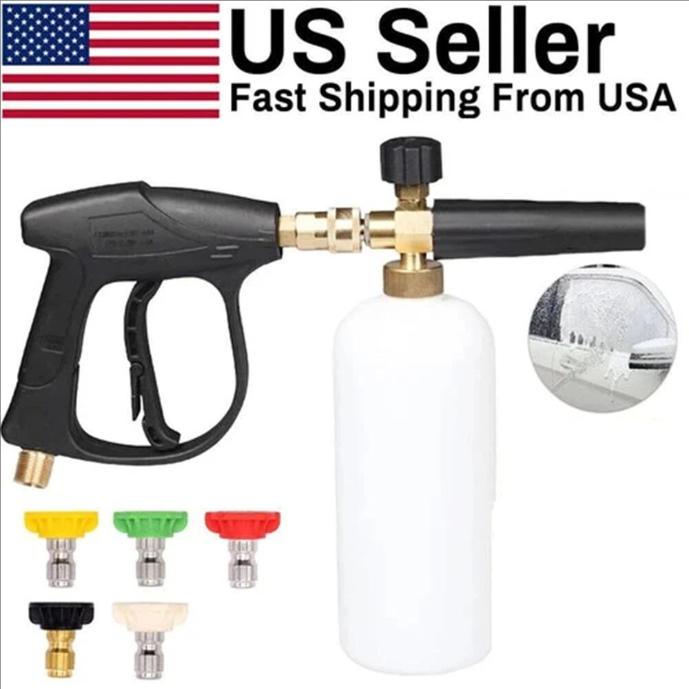 Pressure Washer Foam Gun - Pistola de lavado a presión +