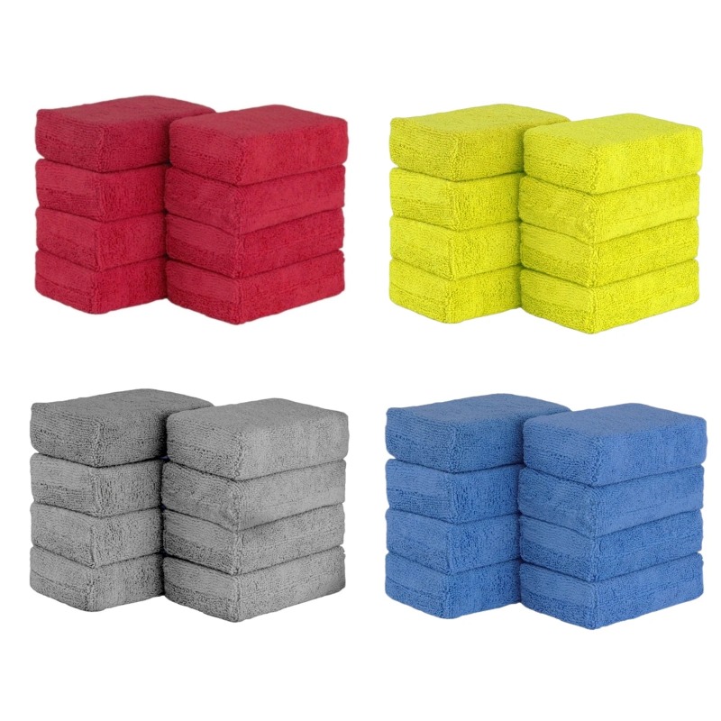 Wax Applicator Pad - 8 Almohadillas Aplicadoras de Cera para