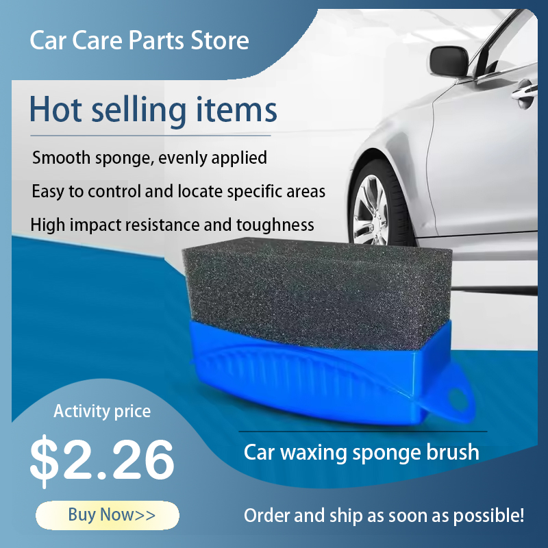 Wax Applicator Pad - Cepillo de esponja para encerar con
