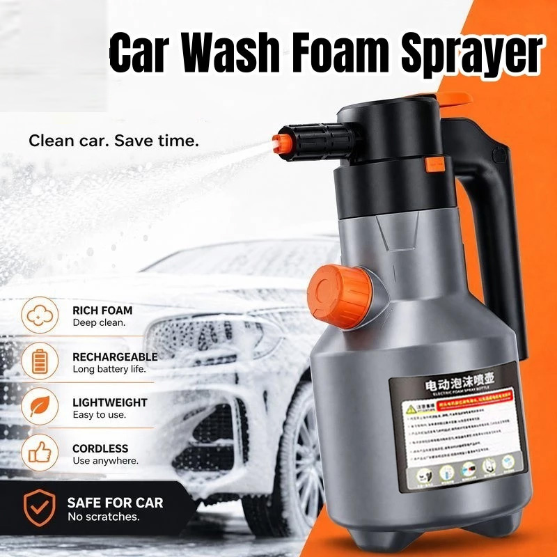 Pressure Washer Foam Gun - Rociador de Espuma para Autos Eléctrico,