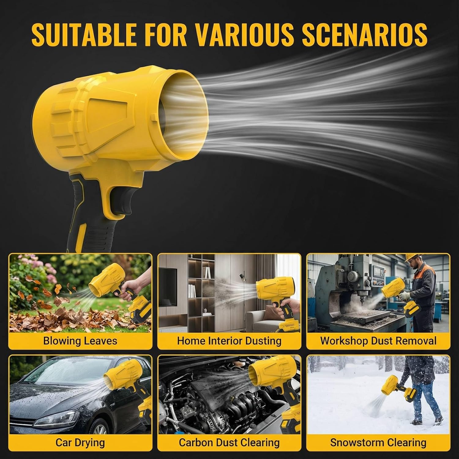 Soplador Inalámbrico con Venti - Dryer Car Blower reseña y precio