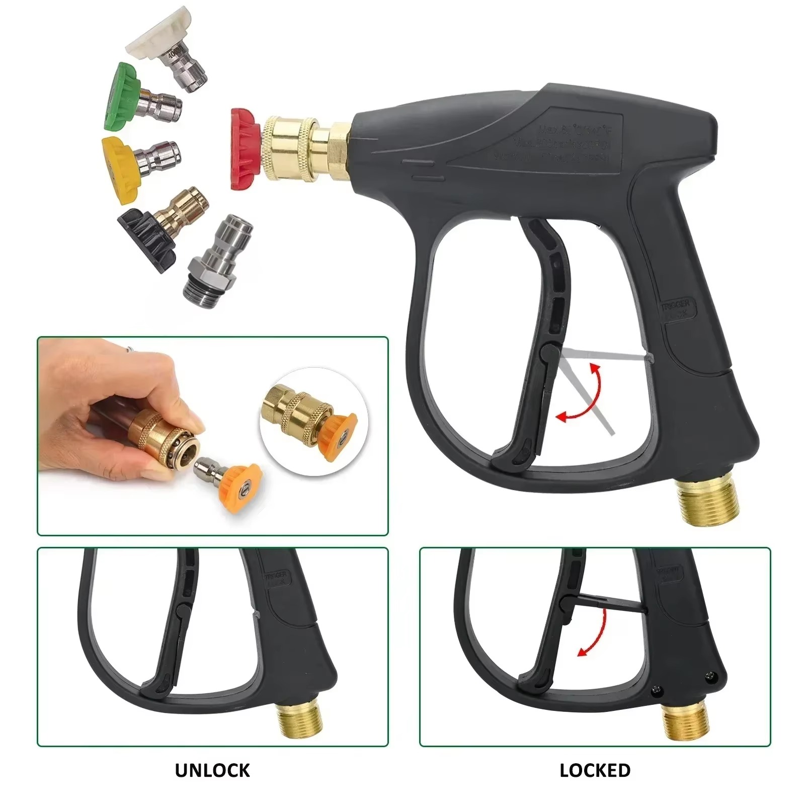 Kit de Lanza de Espuma para La - Pressure Washer Foam Gun reseña y precio