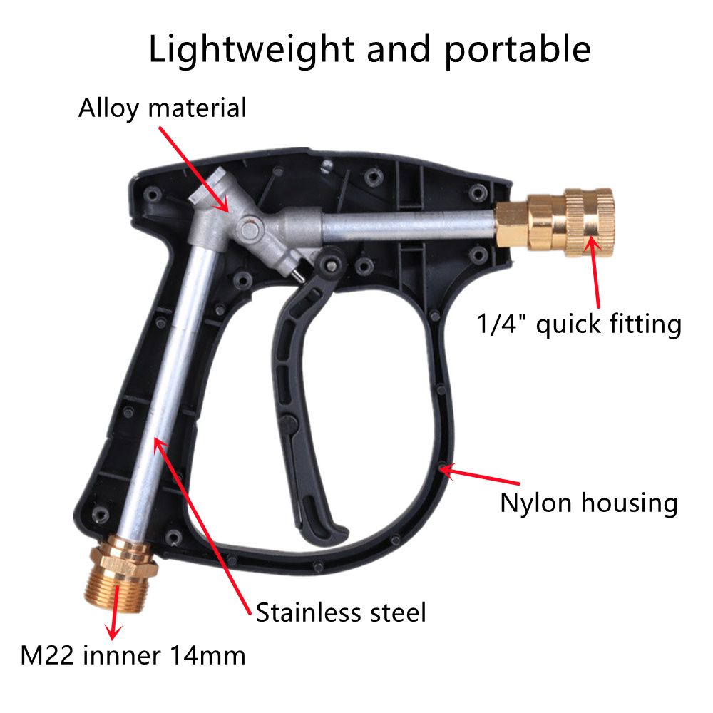 Pistola de lavado a presión +  - Pressure Washer Foam Gun reseña y precio
