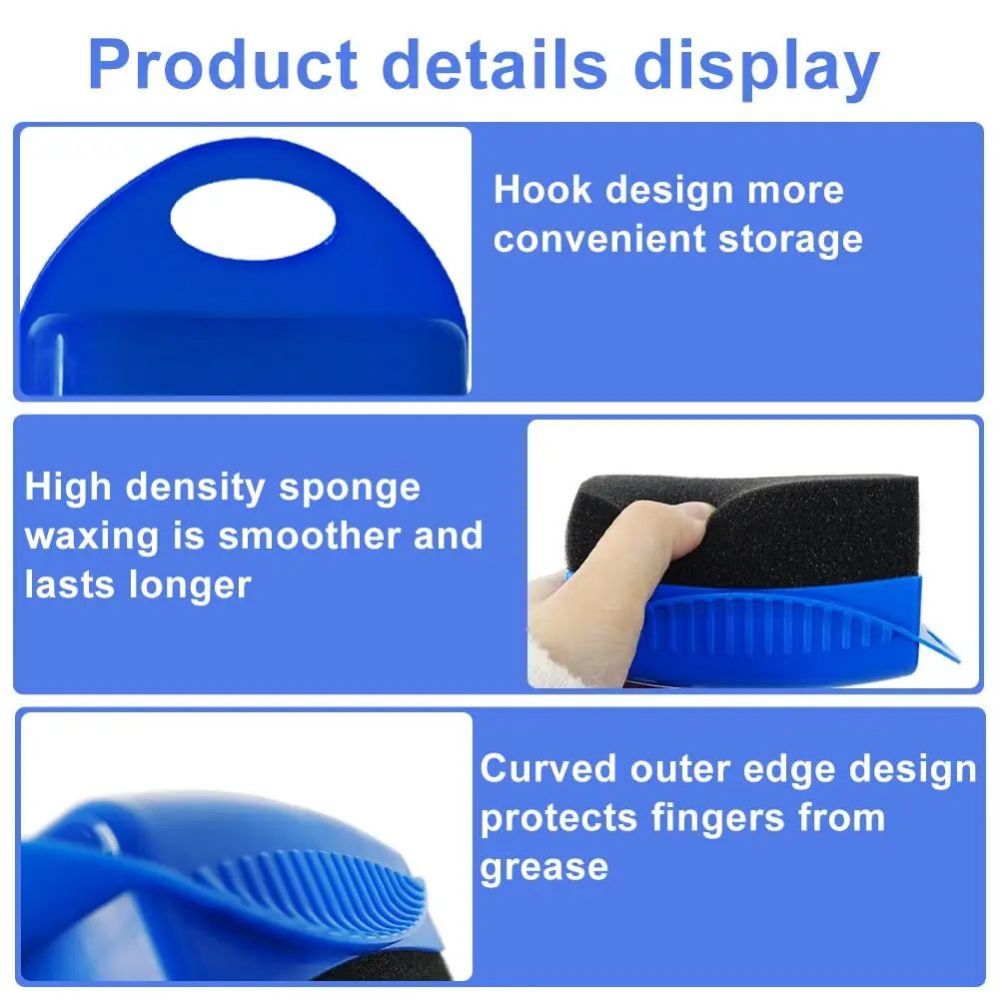 Cepillo de esponja para encera - Wax Applicator Pad reseña y precio