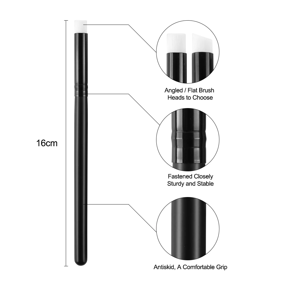 Juego de 3 pinceles planos/ang - Detailing Brush Set reseña y precio
