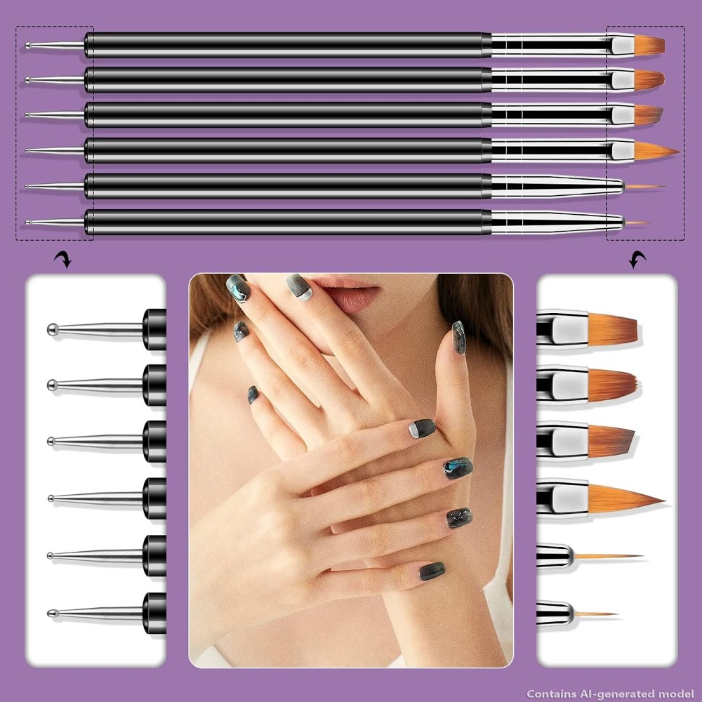 Juego de 6 Herramientas de Dob - Detailing Brush Set reseña y precio